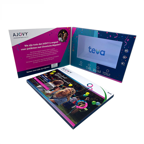 7 inch video brochure 