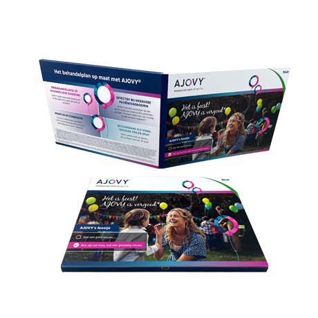7 inch video brochure 