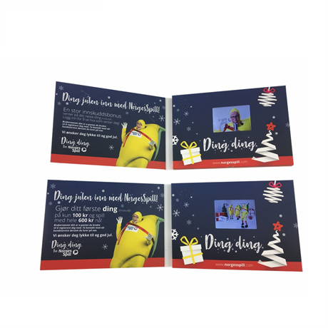 2.4 inch video brochure