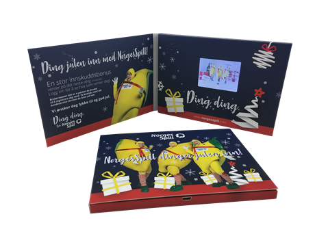 2.4 inch video brochure