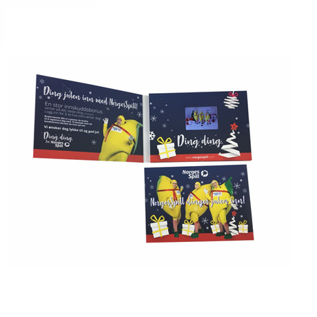 2.4 inch video brochure