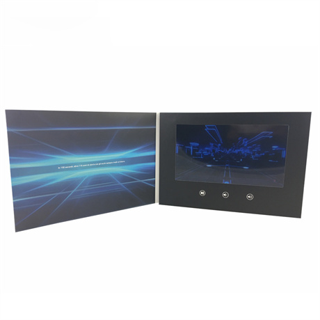 10 inch video brochure 