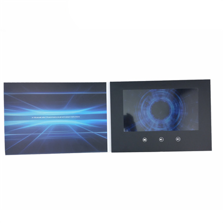 10 inch video brochure 