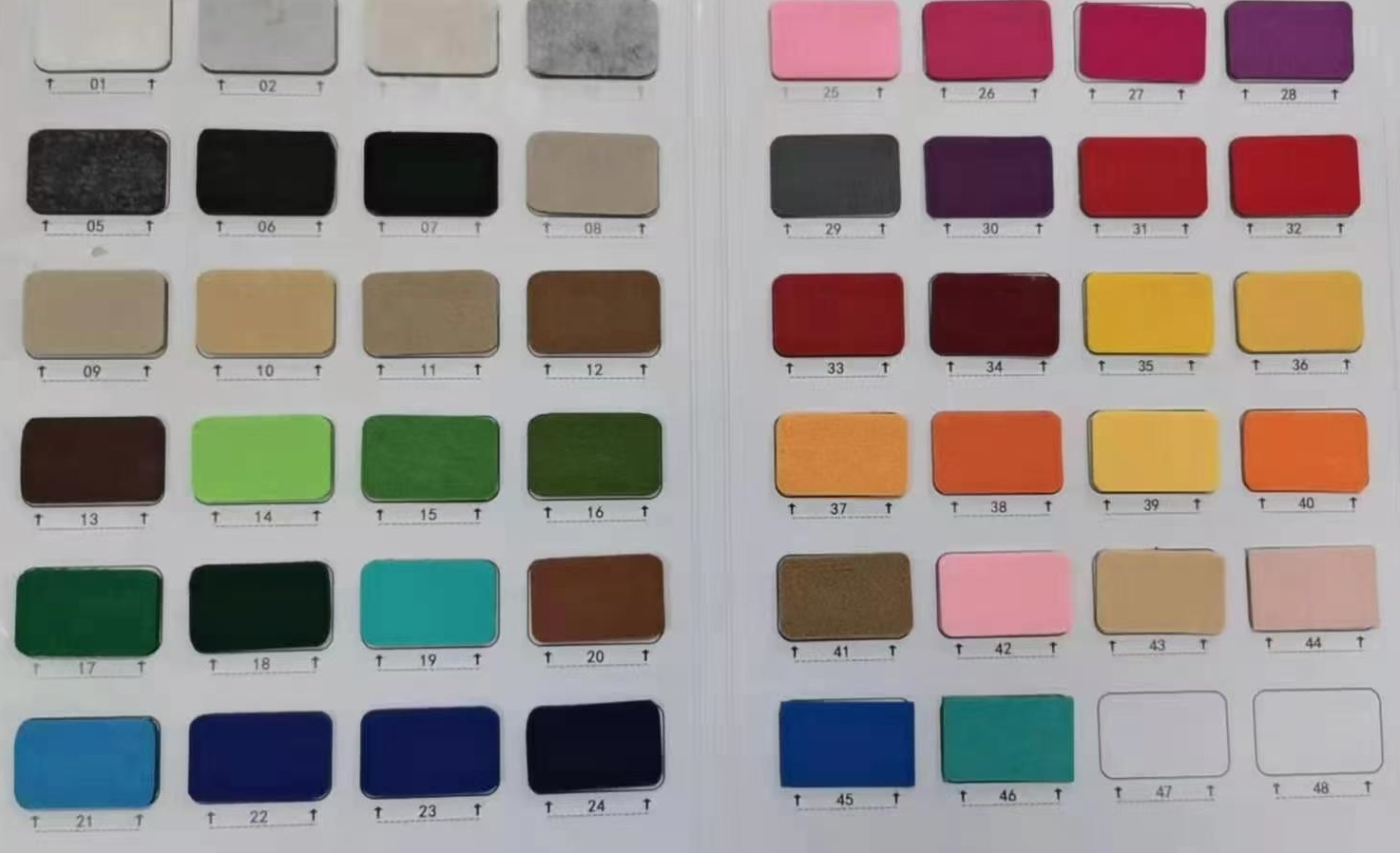 Felt pencil bags