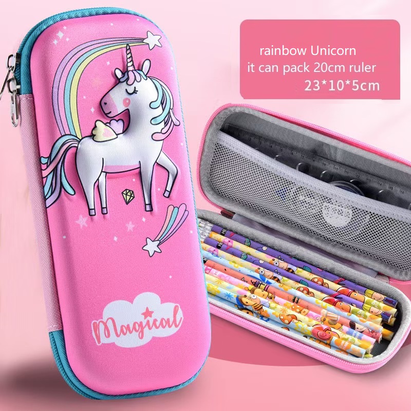 3D Carton capacity Pencil bag